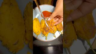 Crispy mirchi bhaji 🌶️#recipe #food #ytshorts ￼￼