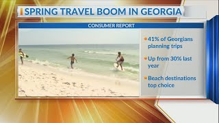 spring travel surge in georgia