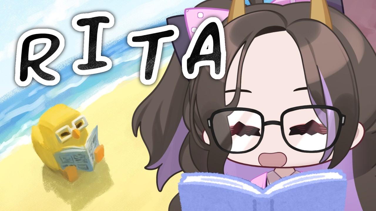 【Rita】 I sure do love word puzzles! Let's solve them! #Rita #keymailer