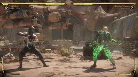 Shang Tsung Grab tech with Stun (MK11)