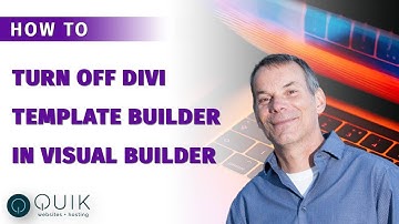 How to Turn Off the Divi Template Builder in Visual Builder