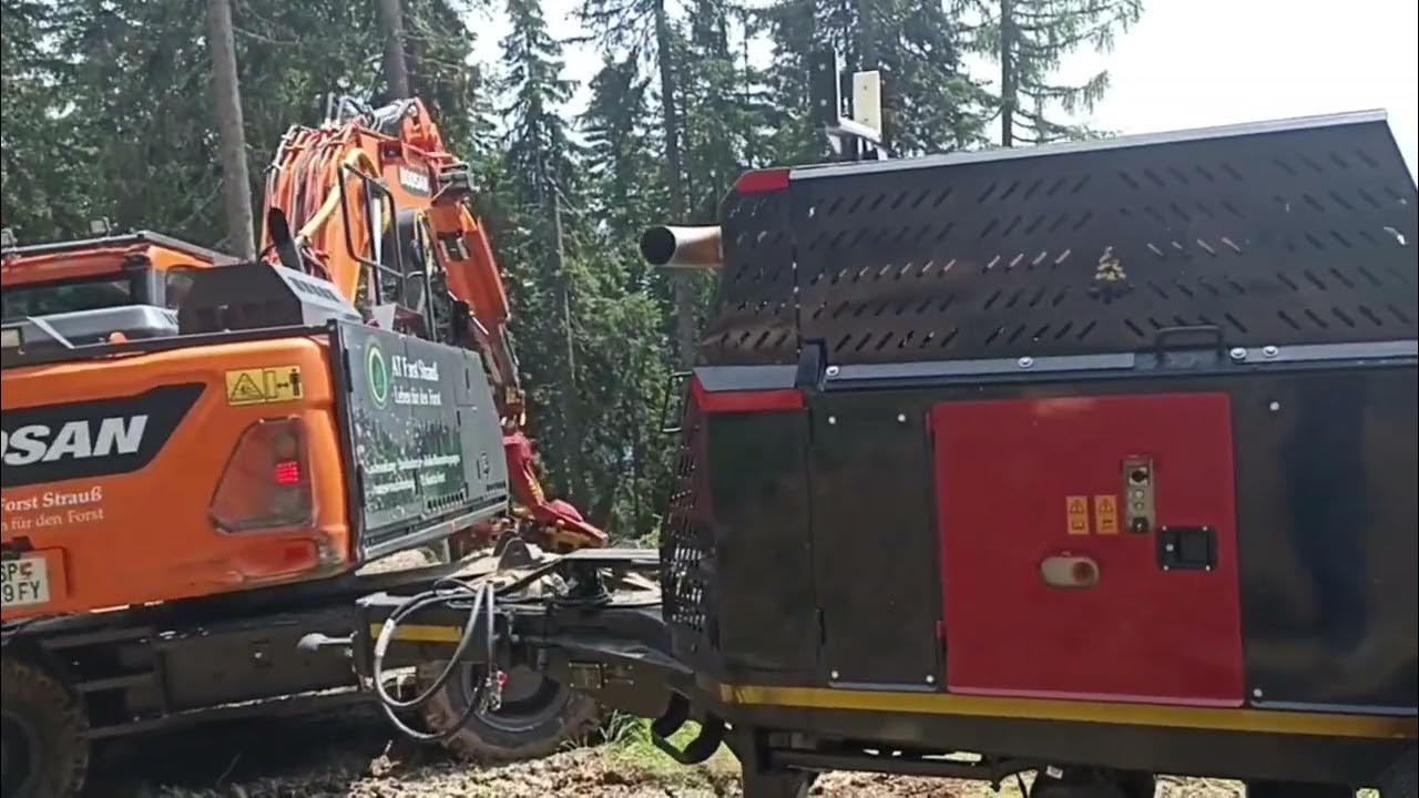 Канатная система KMS (Австрия)🌲🌲🌲 - YouTube