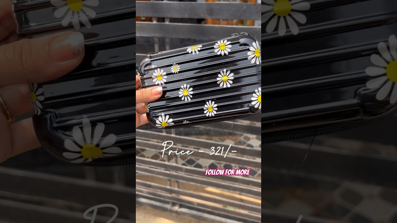 Suitcase sling bag just rupees 321/- from meesho 