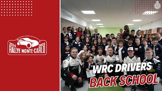 Rallye Monte-Carlo 2024 - When the WRC Drivers go back to school