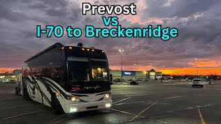 Prevost vs I70 to Breckenridge