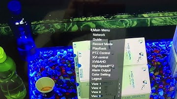 how to setup motion detection on Sintech DVR