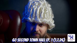 60 Second Town Hall Episode 1: Commission Meeting 1.7.26