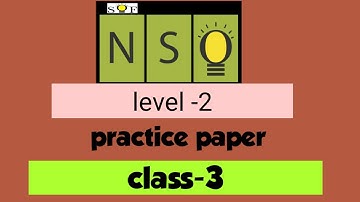 NSO level -2 Practice paper/Second level NSO for Class 3 #2