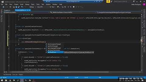 SDK Interfaz Usuario (UI) - Gestion de eventos  - Aplicación