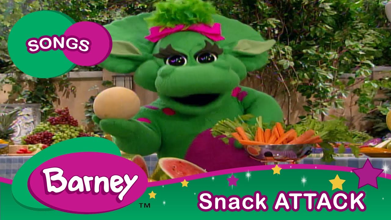 Healthy Snacks And Exercise Healthy Habits Songs Barney And Friends