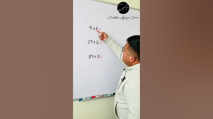 Truco para sumar rápido cuando hay un 9 ☝🏽😎🎓