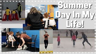 Day In My Life As A Figure Skater On Summer Break! - Vlog