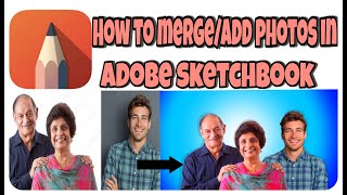 How to add photos in Autodesk sketchbook | Adobe sketchbook | Selvam sam