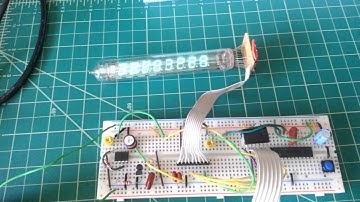 IV-18 VFD Clock Progress Video 3