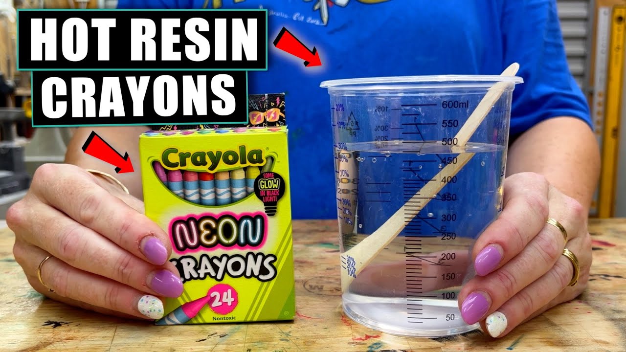 What Happens To CRAYONS In HOT Resin?