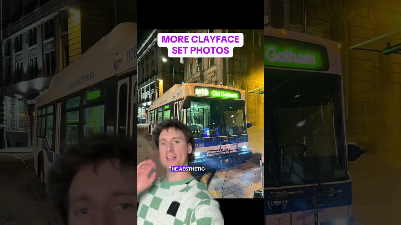 More Clayface SET PHOTOS! 