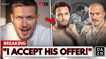 Oleksandr Usyk FINALLY RESPONDS To Moses Itauma’s CHALLENGE!