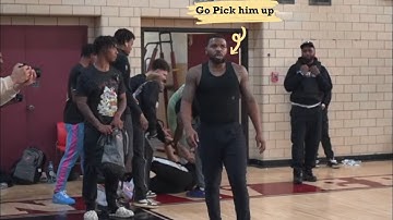 THIS GAME WAS UNFAIR!! This 1v1 Got UGLY FAST... Extremely Physical! (Rob vs BJ)