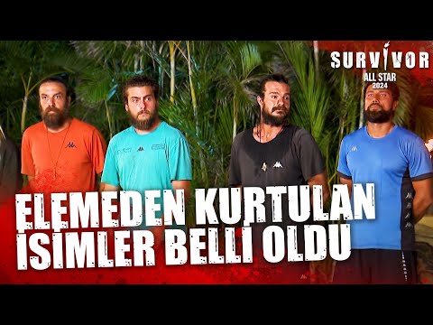 Elenmekten Kurtulan 2 İsim Belli Oldu | Survivor All Star 2024 83. Bölüm