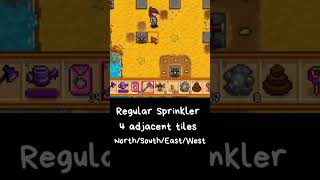 SDV Newbie Guide: Basic vs Quality Sprinkler #Shorts #gaming #gameplay #stardewvalley