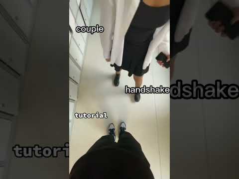 Cute Couple Handshake