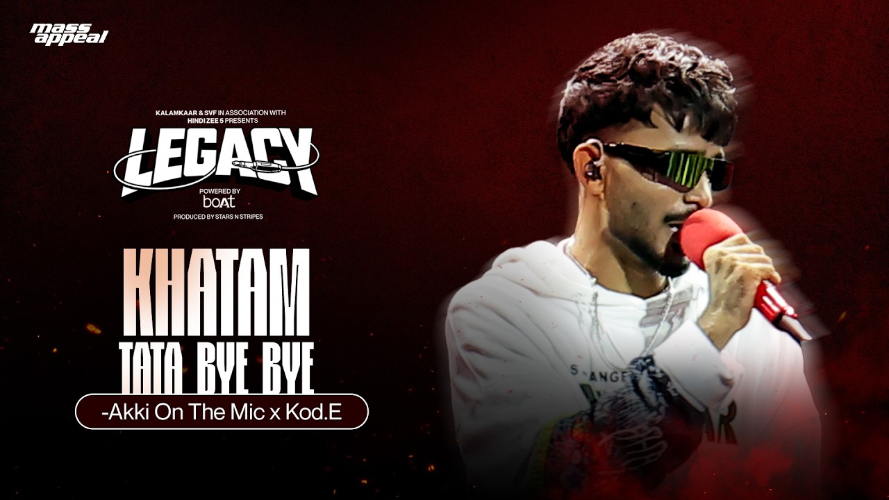 Khatam Tata Bye Bye Lyrics by Akki On The Mic