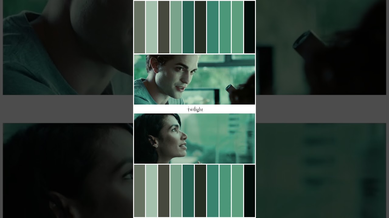 Twilight color grade with Movie LUTs