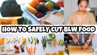 Baby-Led Weaning: Cutting Guide Baby-Led Weaning: Cutting Guide
