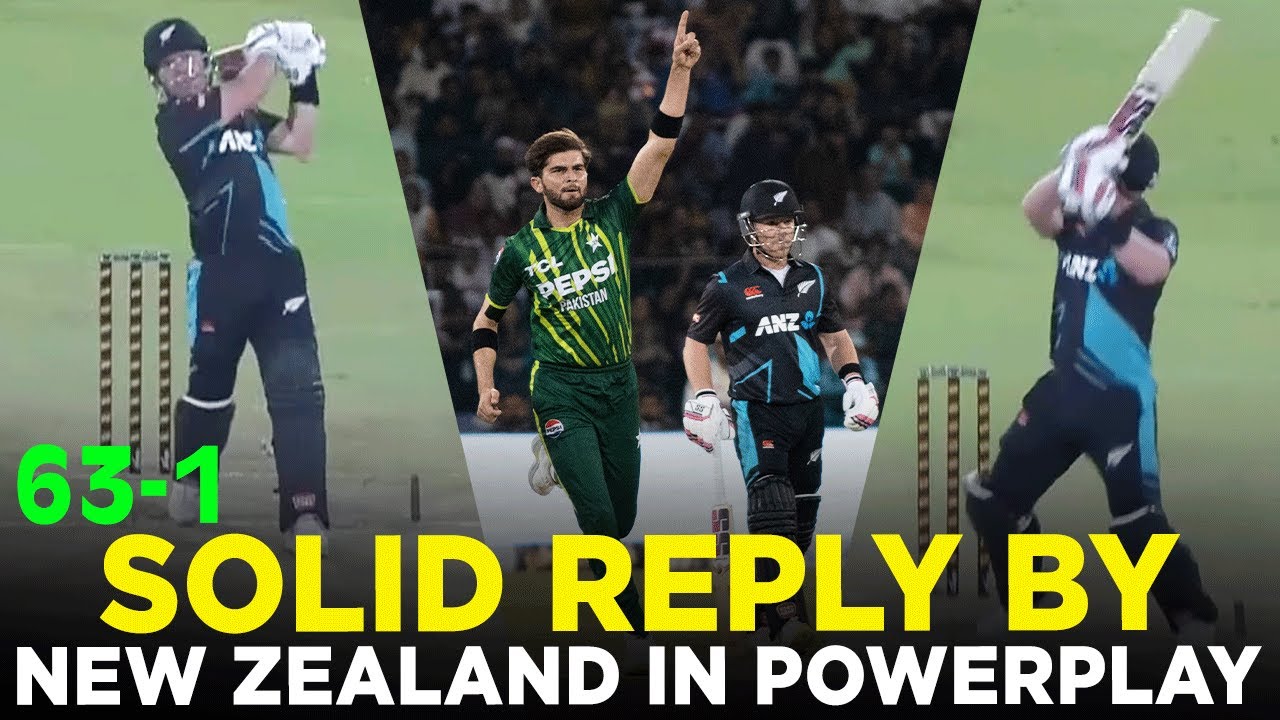 2nd Innings Powerplay | Pakistan vs New Zealand | 5th T20I 2024 | PCB ...