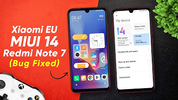 (Bug Fixed) MIUI 14 for Redmi Note 7 | Android 13 | Xiaomi EU 23.1.30 | MIUI Camera?