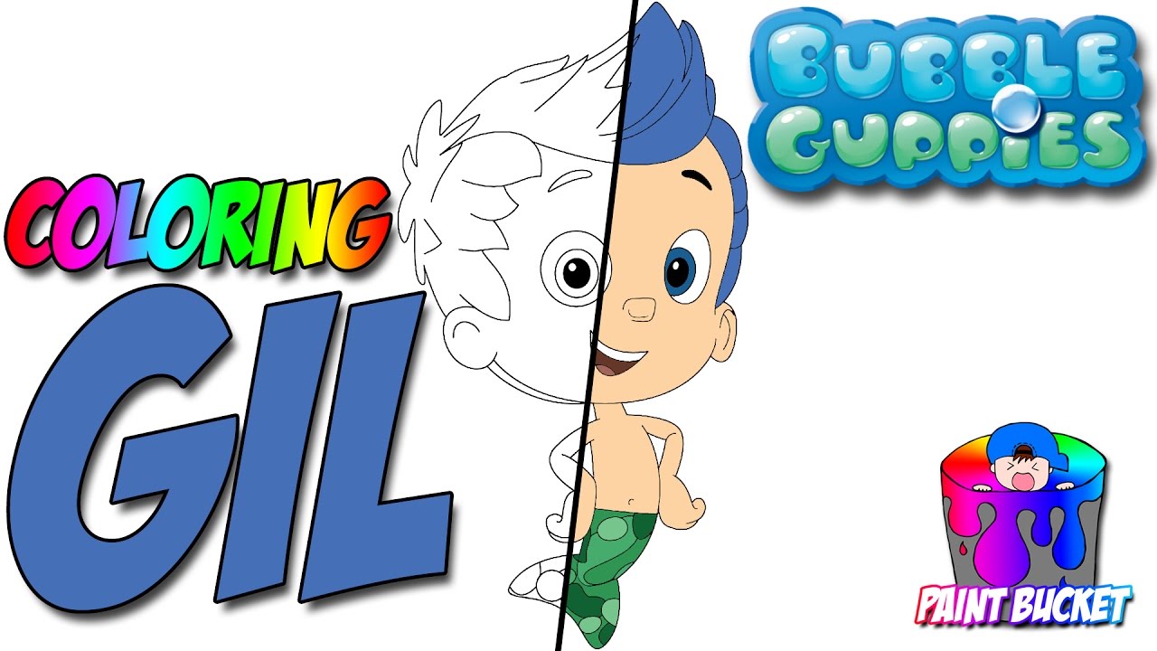 Bubble Guppies Coloring Pages Gil - Nickelodeon Nick Jr. Coloring ... Bubble Guppies Coloring Pages Gil - Nickelodeon Nick Jr. Coloring ...