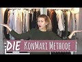 KONMARI METHODE | Kleiderschrank ausmisten und neu organisieren | Marie Kondo