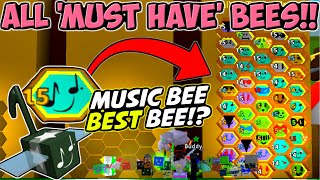 WHICH BEES YOU *NEED* FOR A PERFECT HIVE BUILD!! | Bee Swarm Simulator (Roblox)