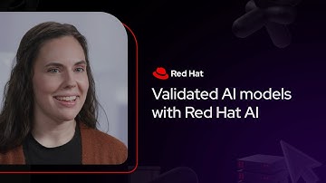 Validated AI models with Red Hat AI