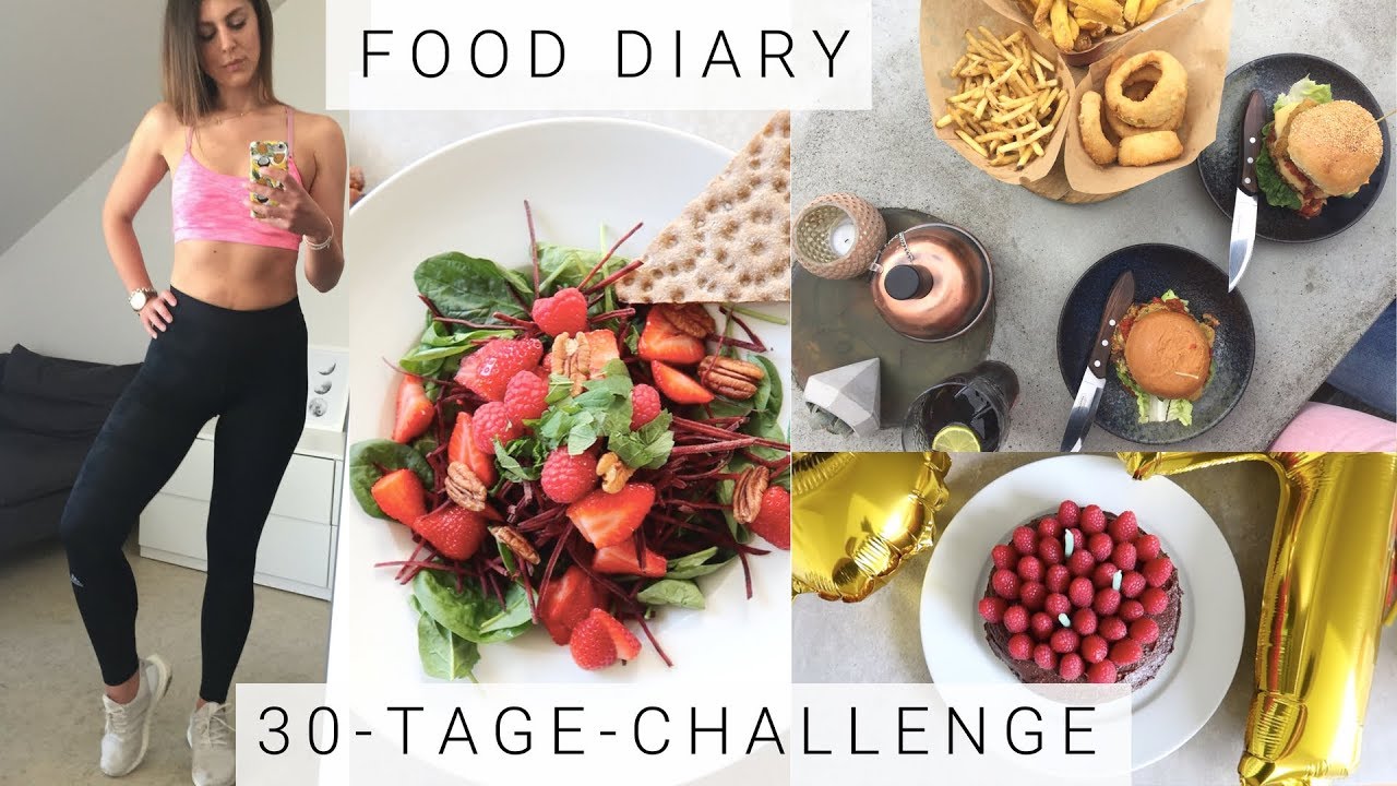 2 Kg In 5 en Abnehmen Start 30 e Challenge Food Diary Letztes Cheat Meal Clean Eating Youtube