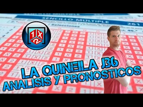 Pronosticos quiniela jornada 36