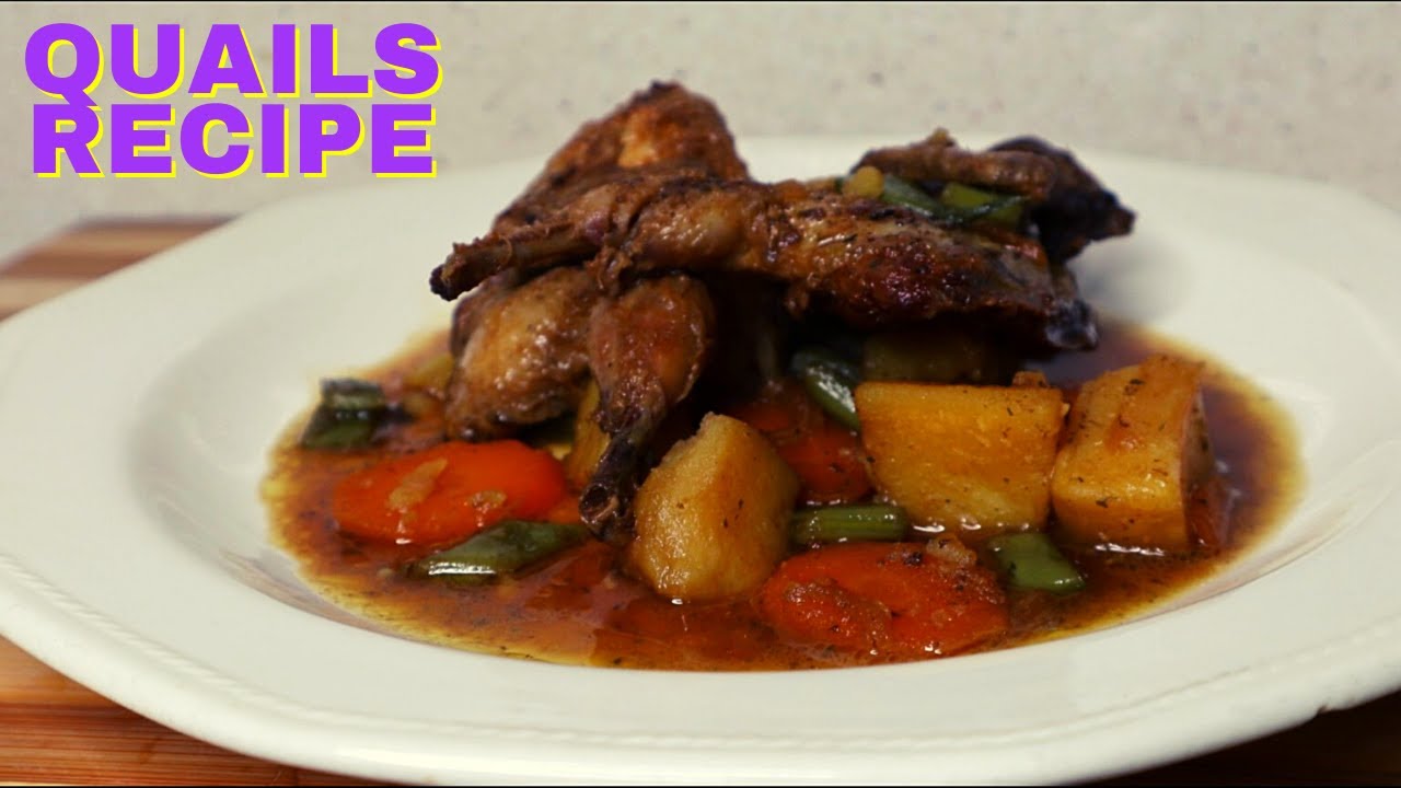How to cook quail Delicious quails recipe Everything foodie YouTube
