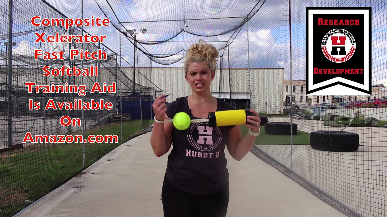 The Ultimate Xelerator Fastpitch Softball Pitching Training Aid And Warm Up T... 