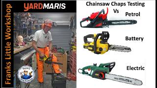 Yardmaris Chainsaw Chaps Full Testing.