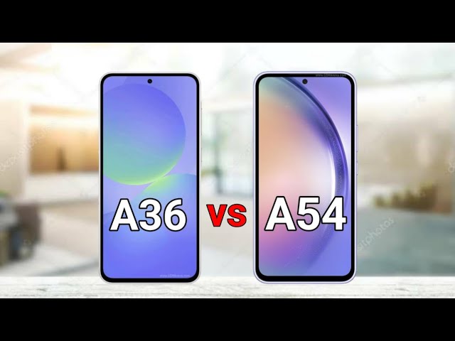 Samsung A36 vs Samsung A54 - YouTube