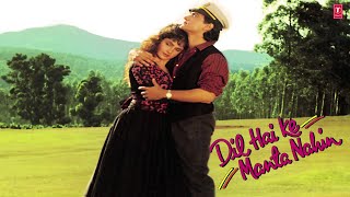 Dil Hai Ki Manta Nahin |? 320 kbps HQ audio | 4k Animated | Anuradha Paudwal, Kumar Sanu