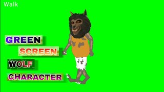 Green Screen Bhediya Cartoon Character Navi Tv