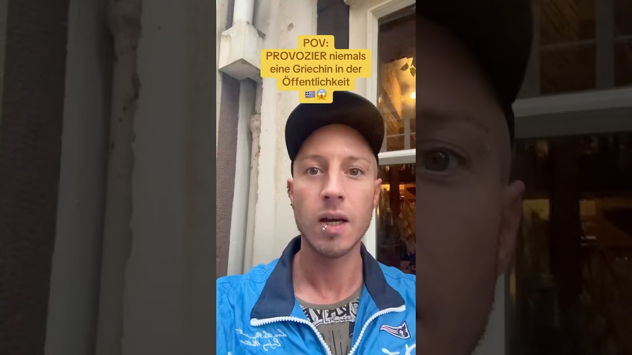 Provoziere eine Griechin niemals in der Öffentlichkeit 😳🇬🇷