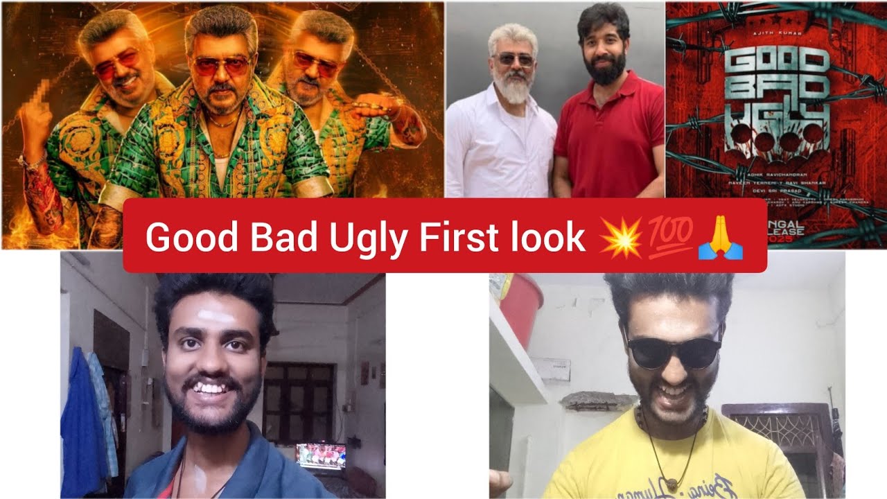 Good Bad Ugly First look 💥💥💯🙏🔥Fireuh Thala vaa thala - YouTube