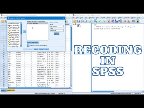 Recoding Variable in SPSS