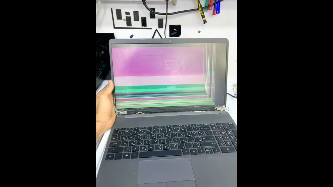 HP Laptop Repair | Display Replacement, Hinges Fix & Deep Cleaning (Before & After)