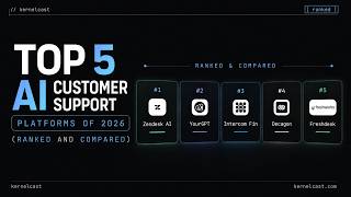 Top 5 AI Customer Support Platforms in 2026: Which One Should You Actually Use?