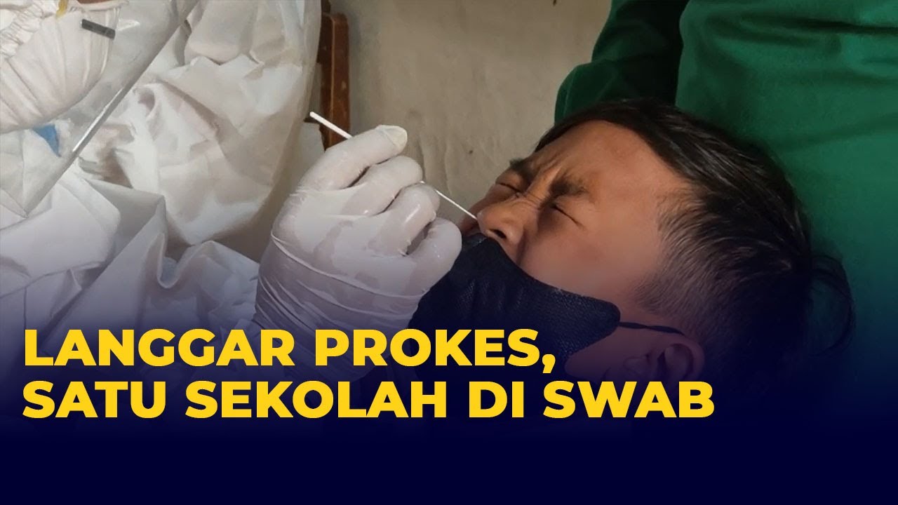 Diduga Ada Pelanggaran Prokes, Satu Sekolah di Solo Swab Test Massal
