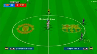 Winning Eleven 2026 - Manchester United vs Barcelona | PS2 AetherSX2