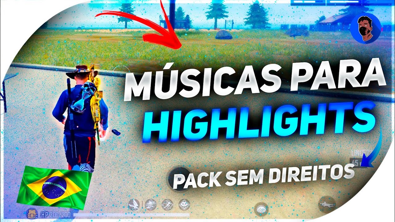 TOP 5 MELHORES MÚSICAS PARA HIGHLIGHTS FREE FIRE (SEM DIREITOS